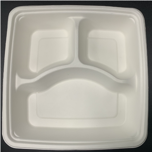 3-Compartment Deep Tray 228 X 228 X 44mmH